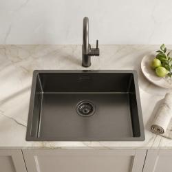 stainless-steel-kitchen-sink-gunmetal